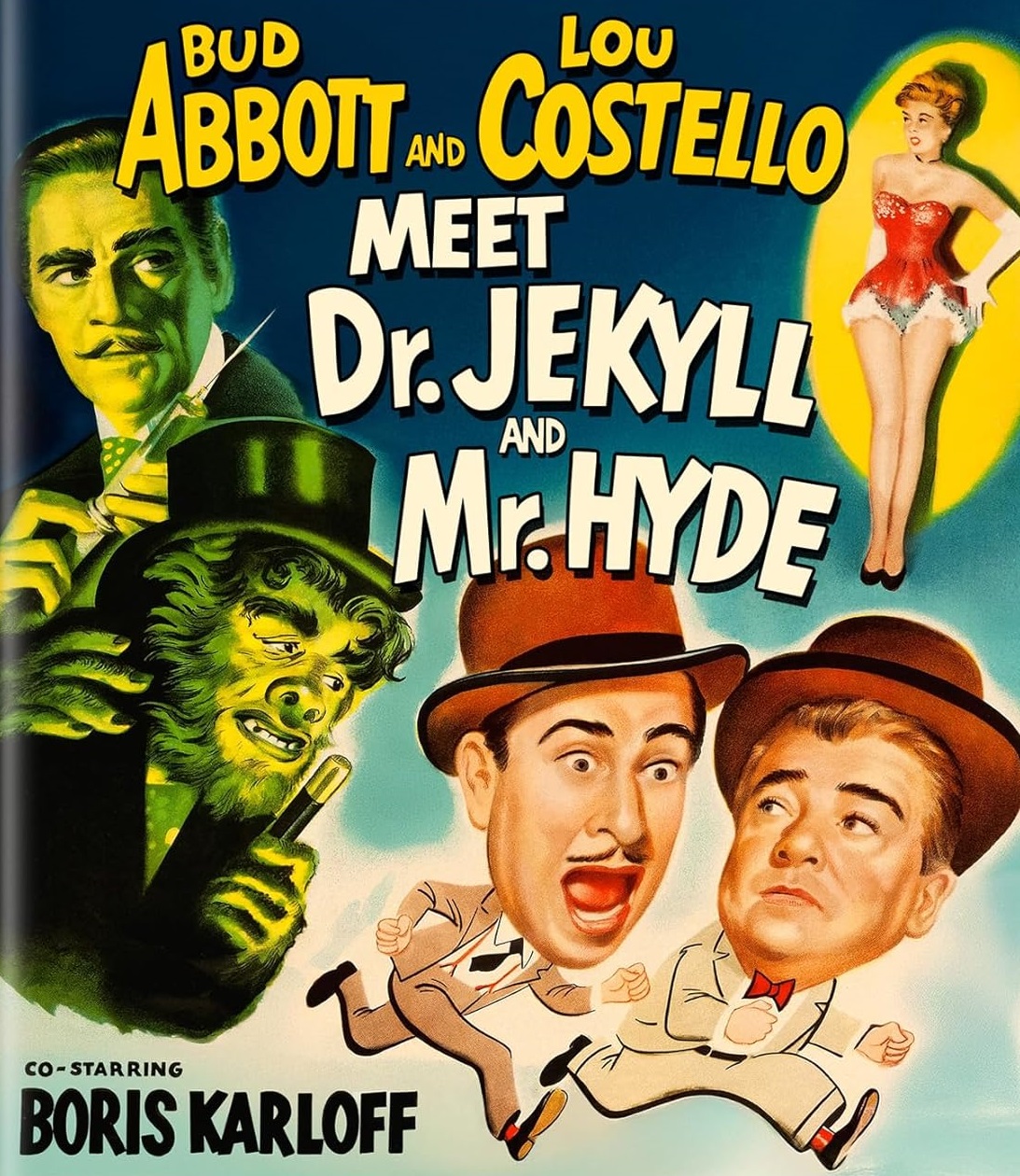 Abbott And Costello Meet Dr. Jekyll And Mr. Hyde (ej svensk text) (4K Ultra HD)