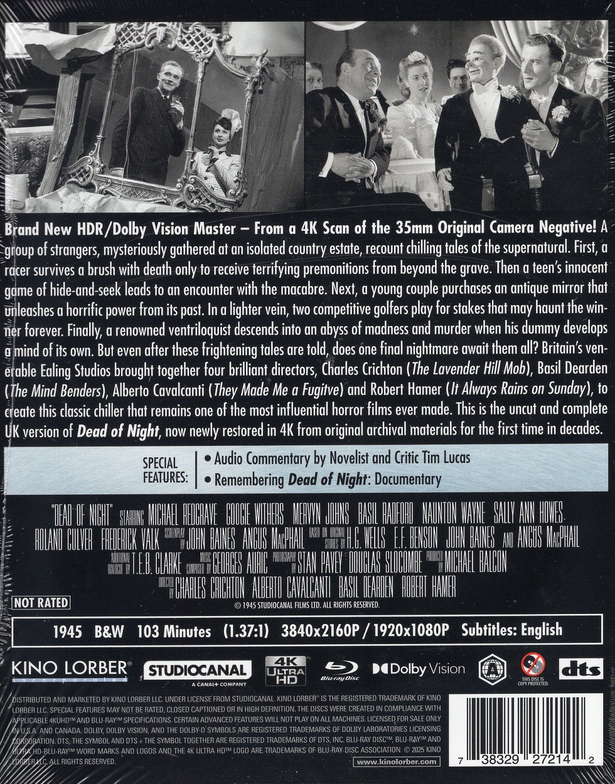 Dead of Night (ej svensk text) (4K Ultra HD + Blu-ray) - 2