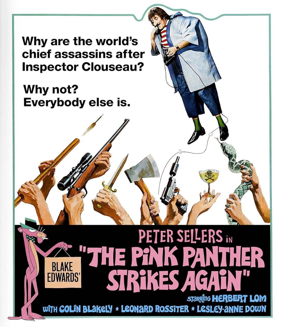 The Pink Panther Strikes Again (ej svensk text) (4K Ultra HD + Blu-ray)