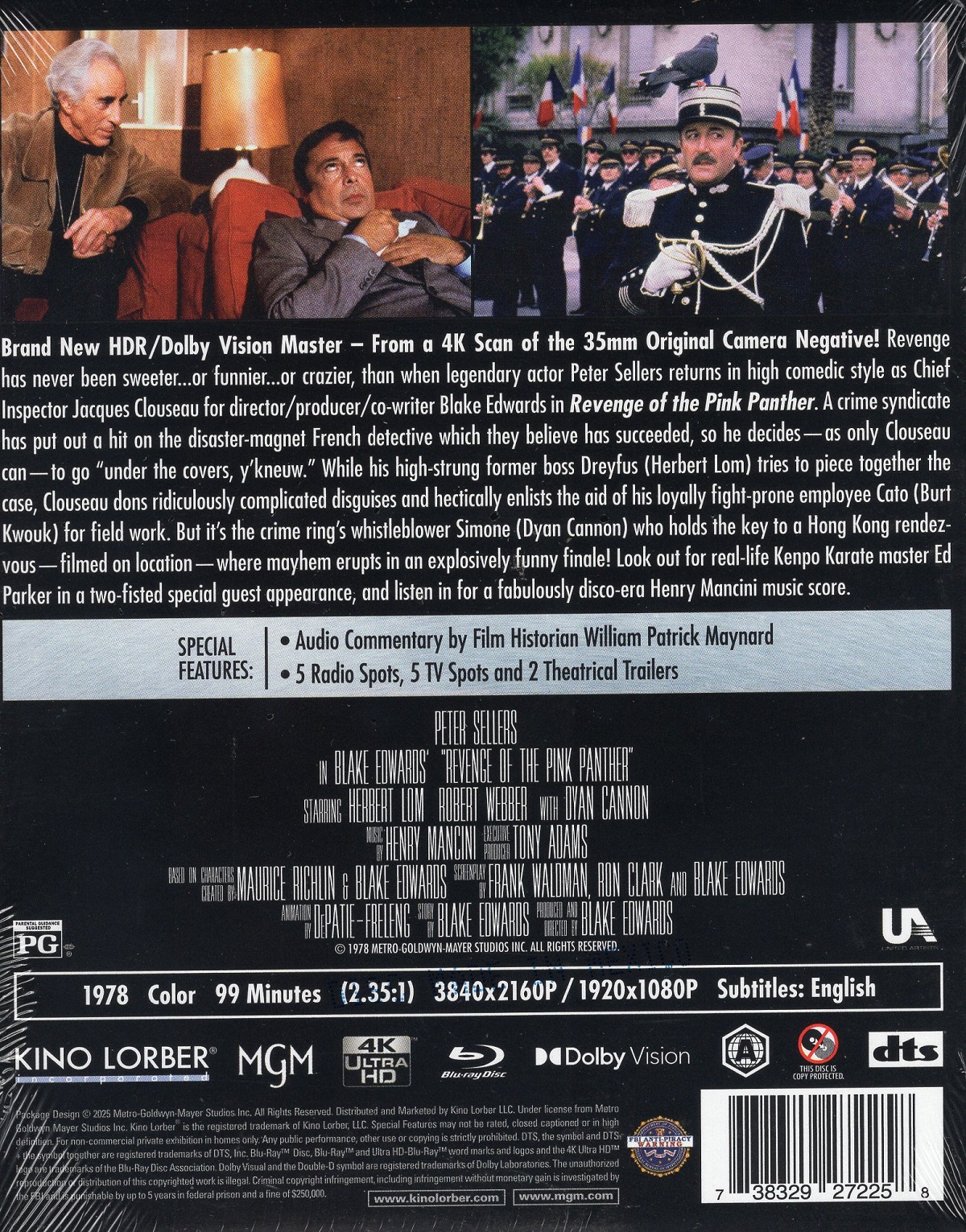 Revenge of the Pink Panther (ej svensk text) (4K Ultra HD + Blu-ray) - 2