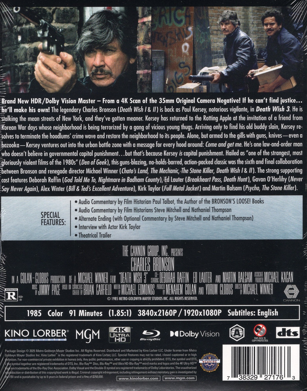 Death Wish 3 (ej svensk text) (4K Ultra HD + Blu-ray) - 2