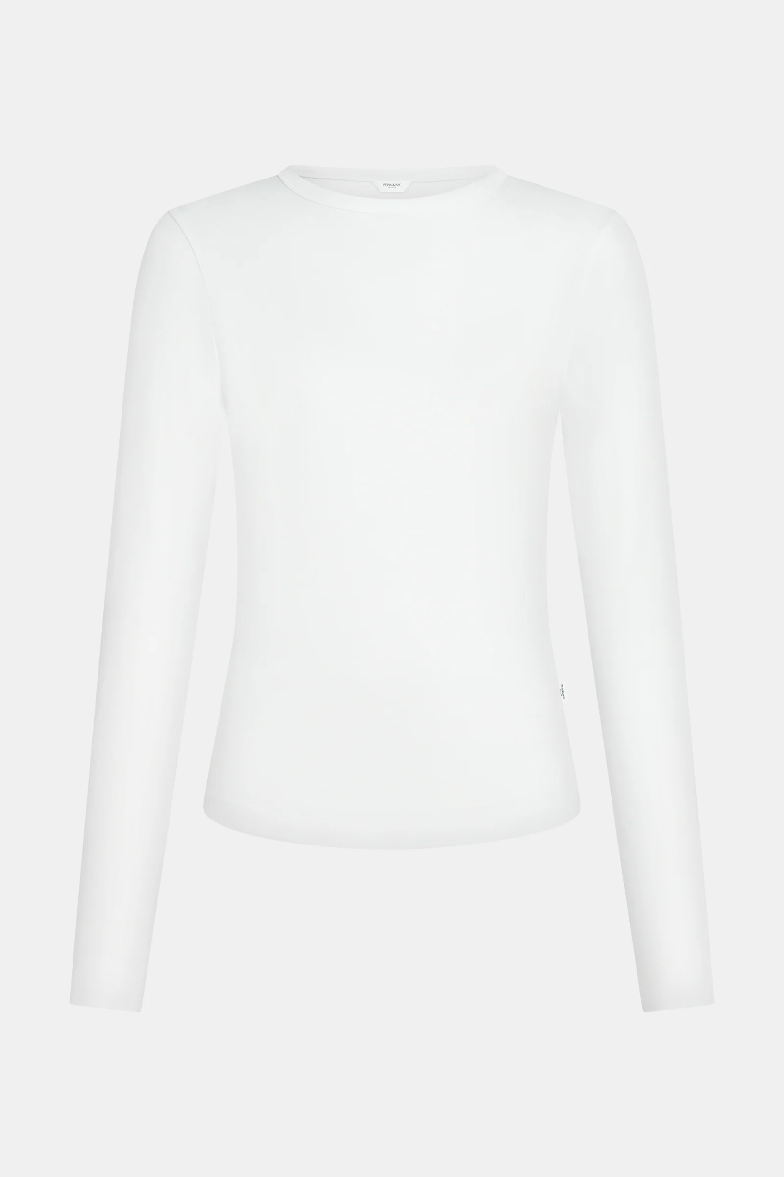 Penn & Ink NY - Longsleeve T-Shirt  White - 4
