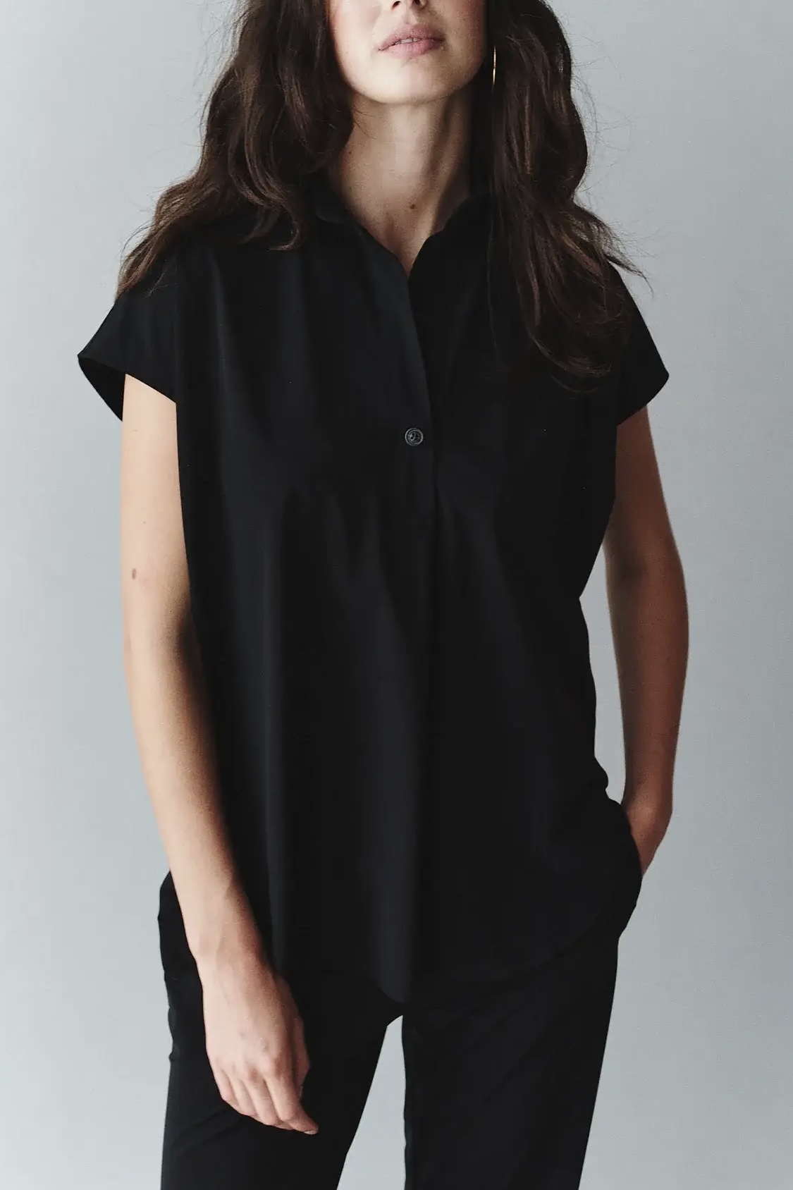 Penn & Ink NY - Lynn Blouse Black - 4