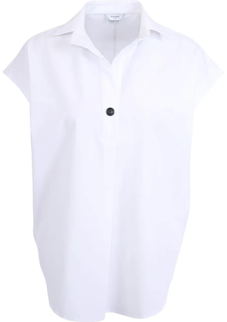 Penn & Ink NY - Lynn Blouse White