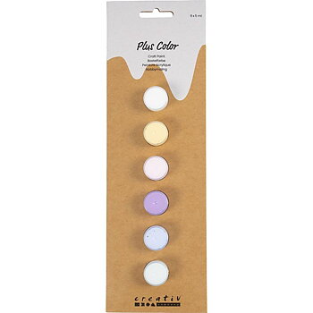 Plus Color-Hobbyfärg, pastellfärger