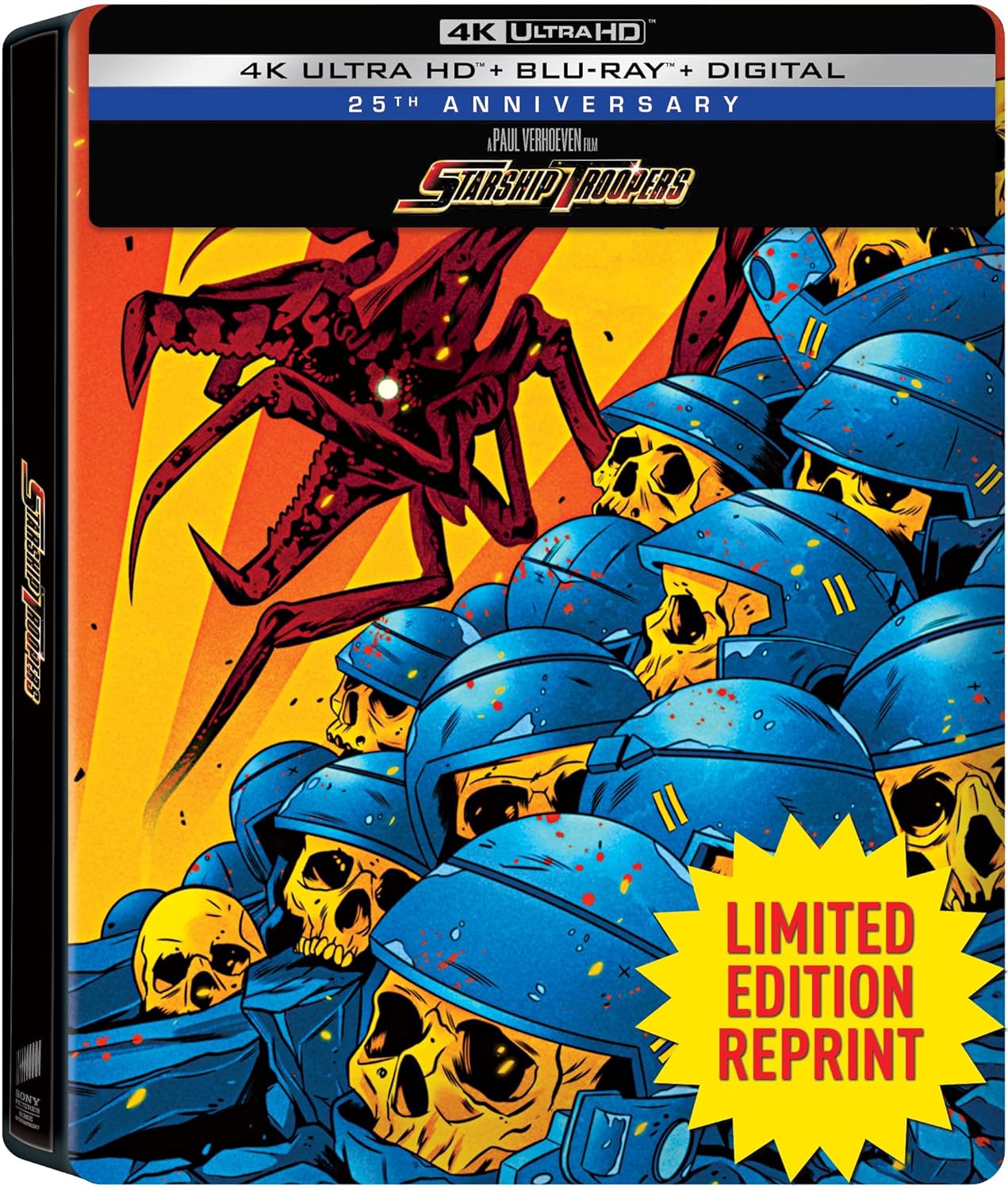 Starship Troopers (Limited Edition Steelbook) (ej svensk text) (4K Ultra HD + Blu-ray)
