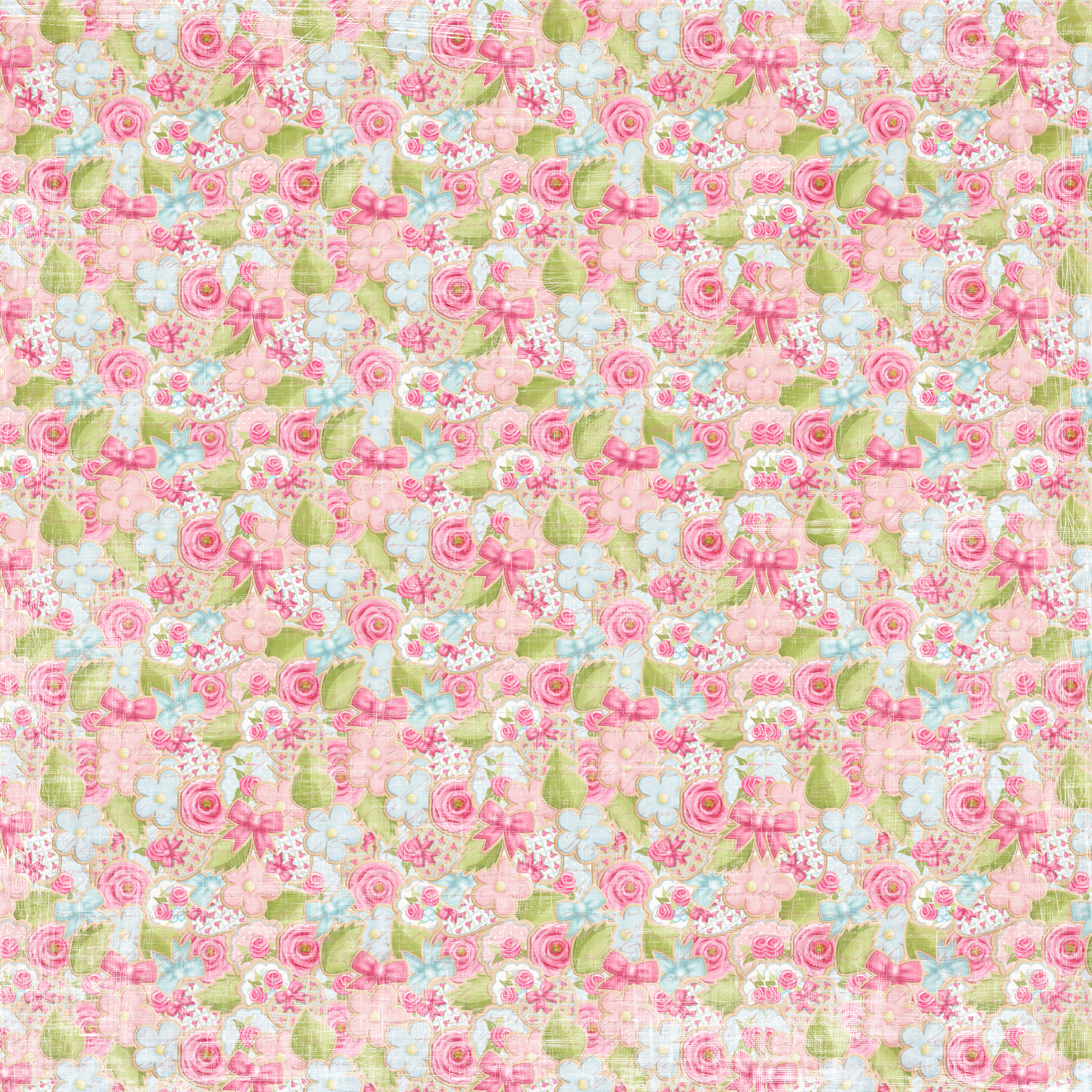 Pappersark - Rose Garden 12x12