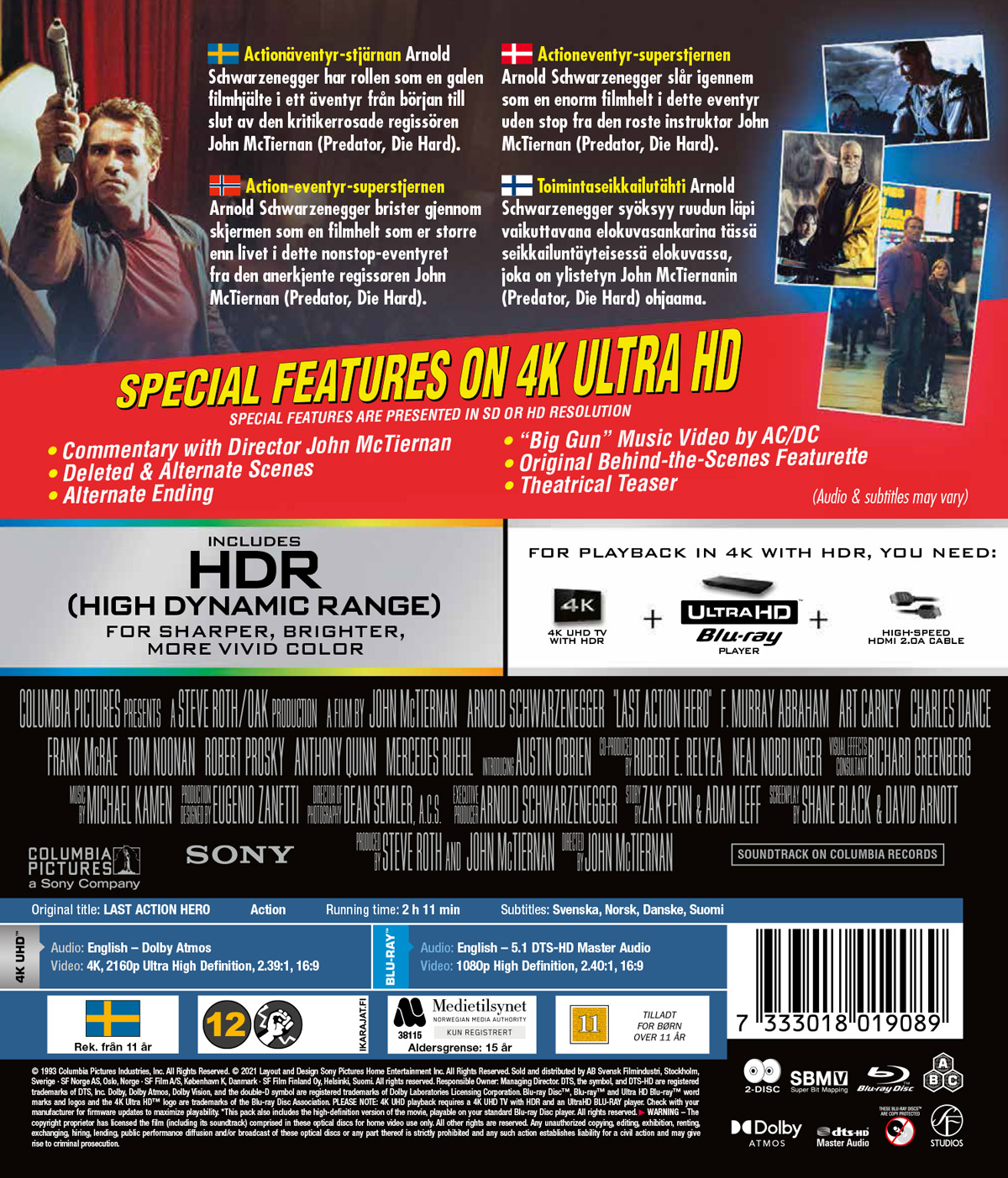 Den Siste Actionhjälten (4K Ultra HD + Blu-ray) - 2