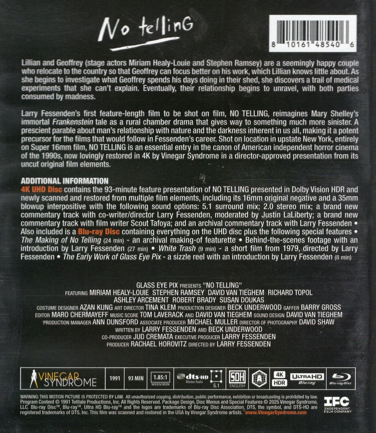 No Telling (ej svensk text) (4K Ultra HD + Blu-ray) - 2