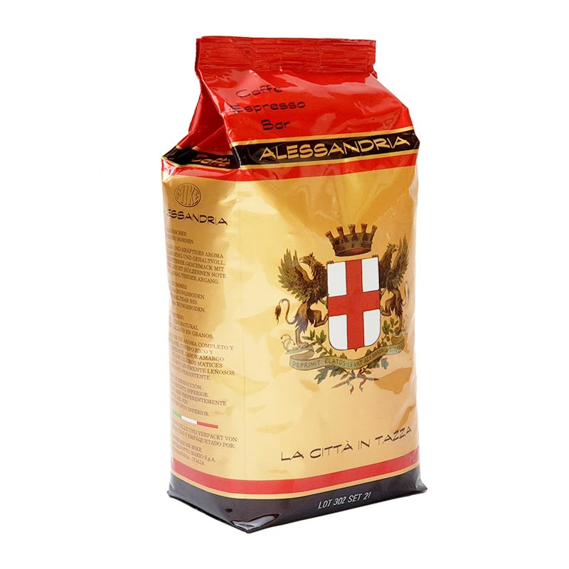 Caffè Mike - Alessandria - Mörkrostade hela espressobönor - 1000g