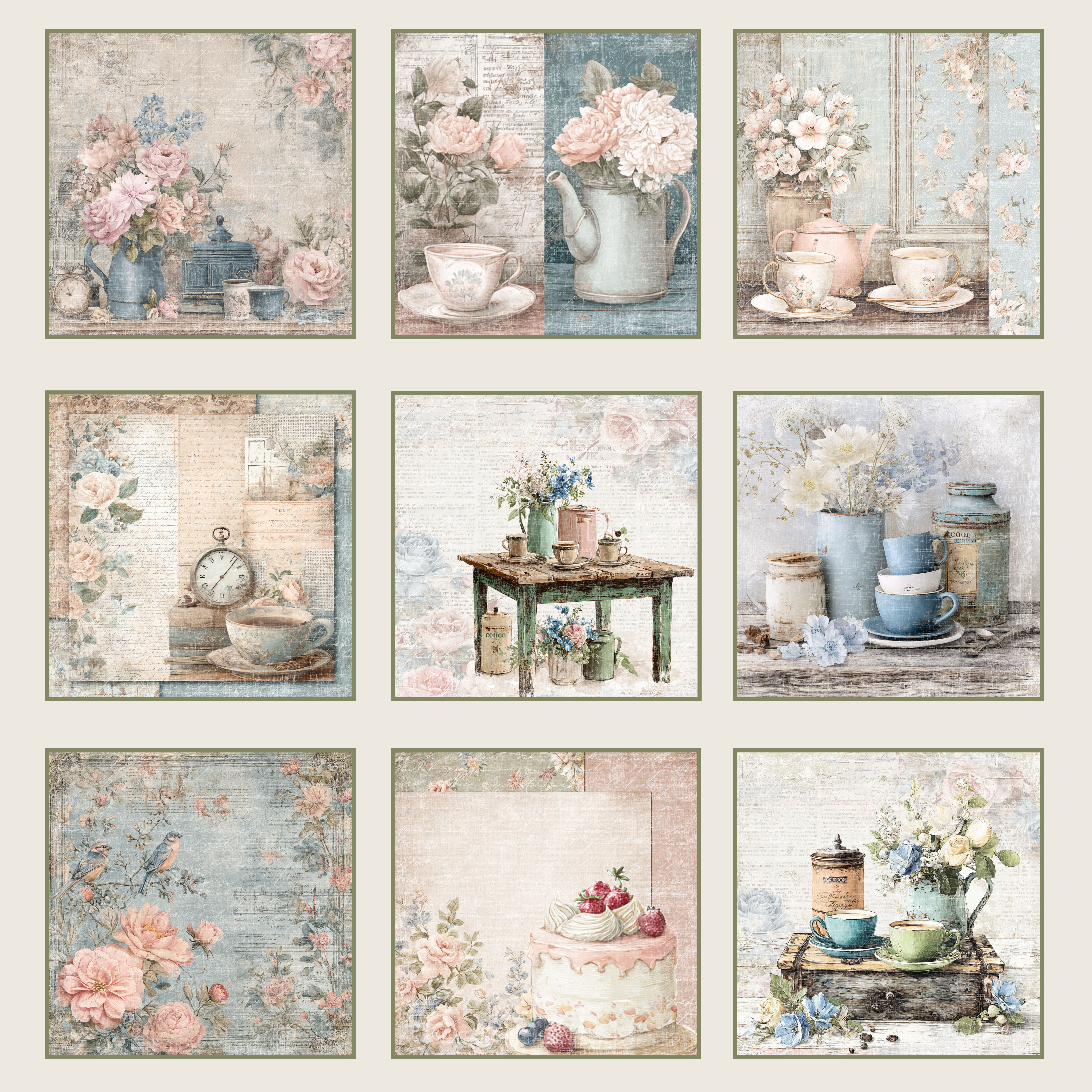 Pappersark - Quiet Moments Tags