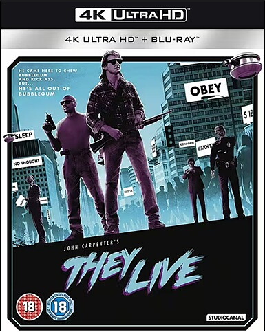 They Live (BLU-RAY 4K ULTRA HD + BLU-RAY)