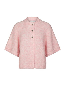 Benuta Fluffy Knit Cardigan Light pink