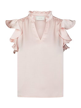 Stella Heavy Sateen Blouse Light pink