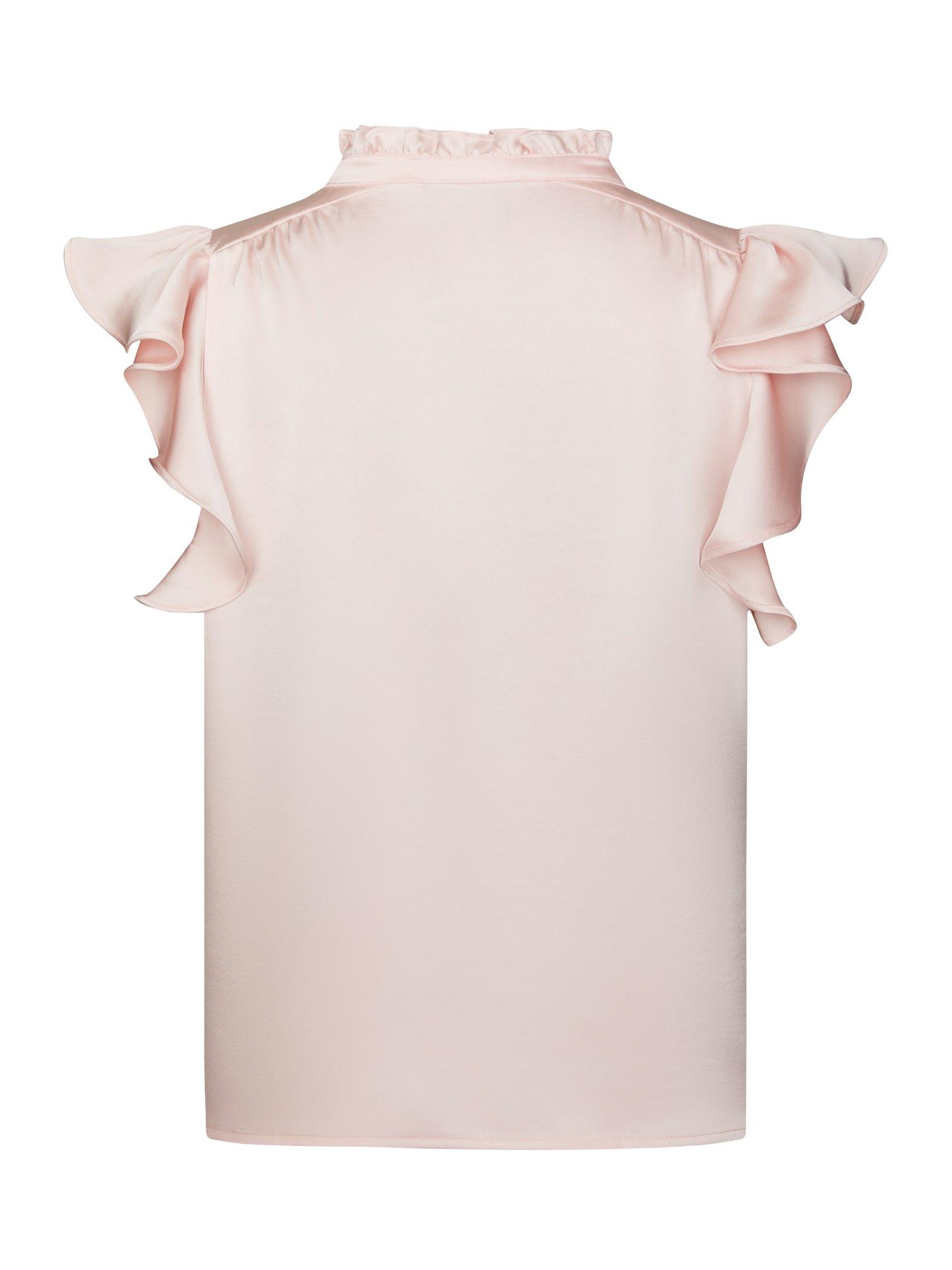 Stella Heavy Sateen Blouse Light pink - 2