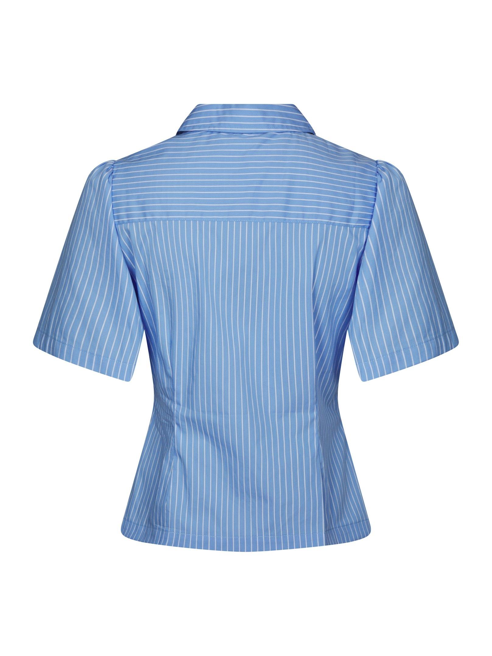 Balara Stripe Poplin Shirt Light Blue - 2