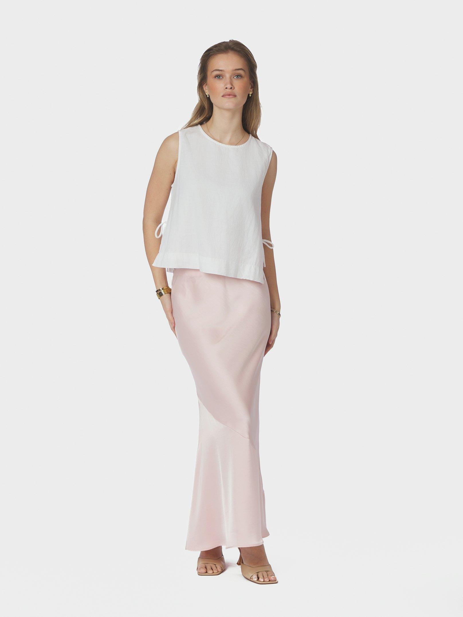 Ninad Heavy Sateen Skirt Light pink - 5