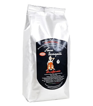 Caffè Mike - Decaffeinato Sonni Tranquilli - Mörkrostade decaf espressobönor - 1000g