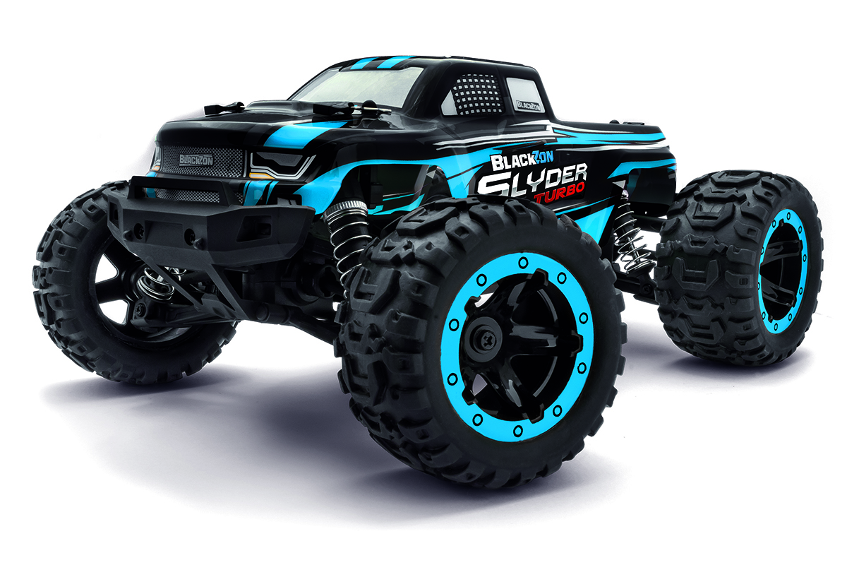 Blackzon 540209 Slyder MT Turbo 1/16 4WD 2S Brushless - Blue