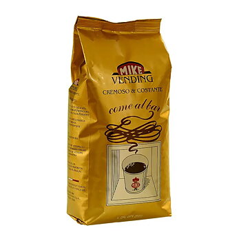 Caffè Mike - Vending Oro  Cremoso - Mörkrostade hela espressobönor - 1000g