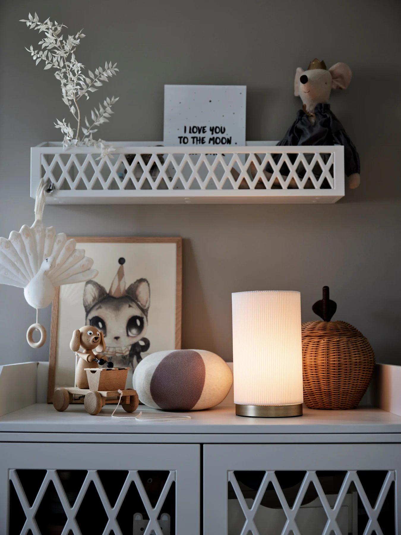 PR HOME  Bordslampa Dora Vit 25 cm - 4