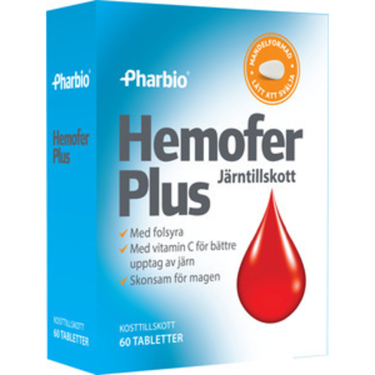 HEMOFER JÄRN PLUS 60st