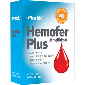 HEMOFER JÄRN PLUS 60st
