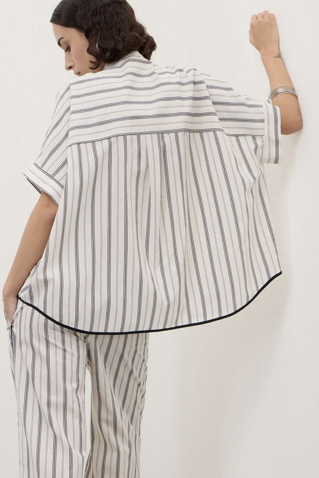 OttodÁme - Striped Viscose Shirt - 2