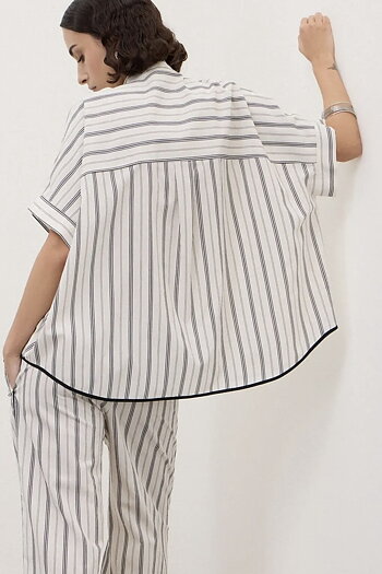 OttodÁme - Striped Viscose Shirt