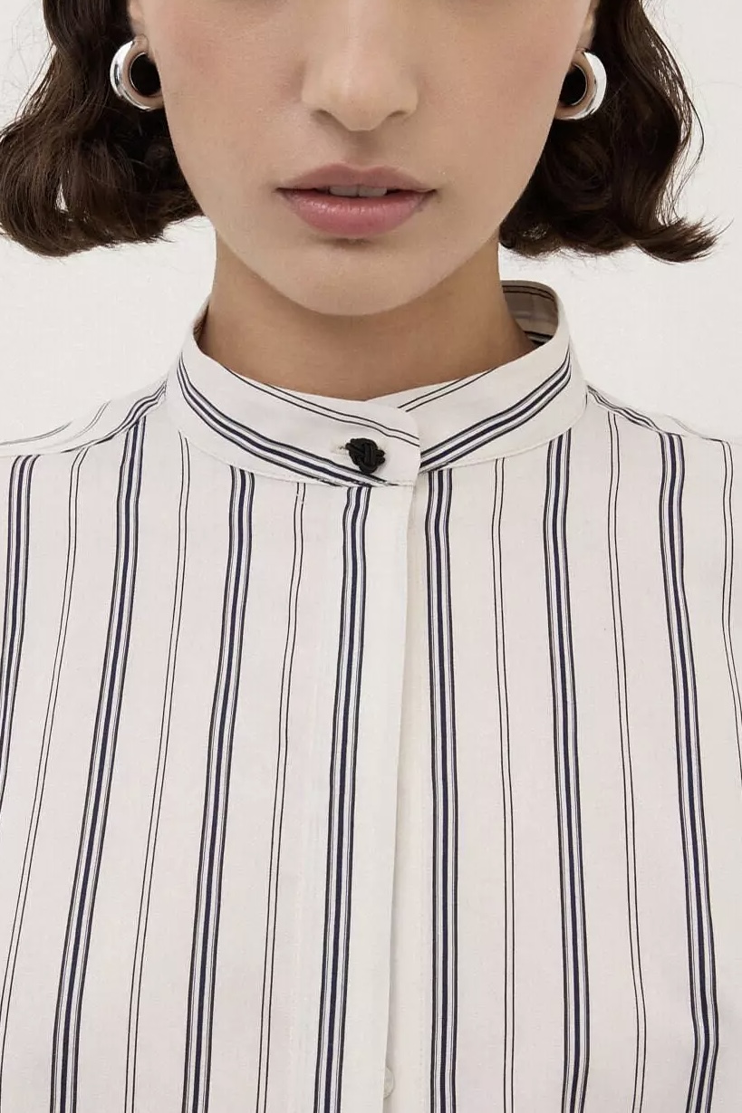 OttodÁme - Striped Viscose Shirt - 4