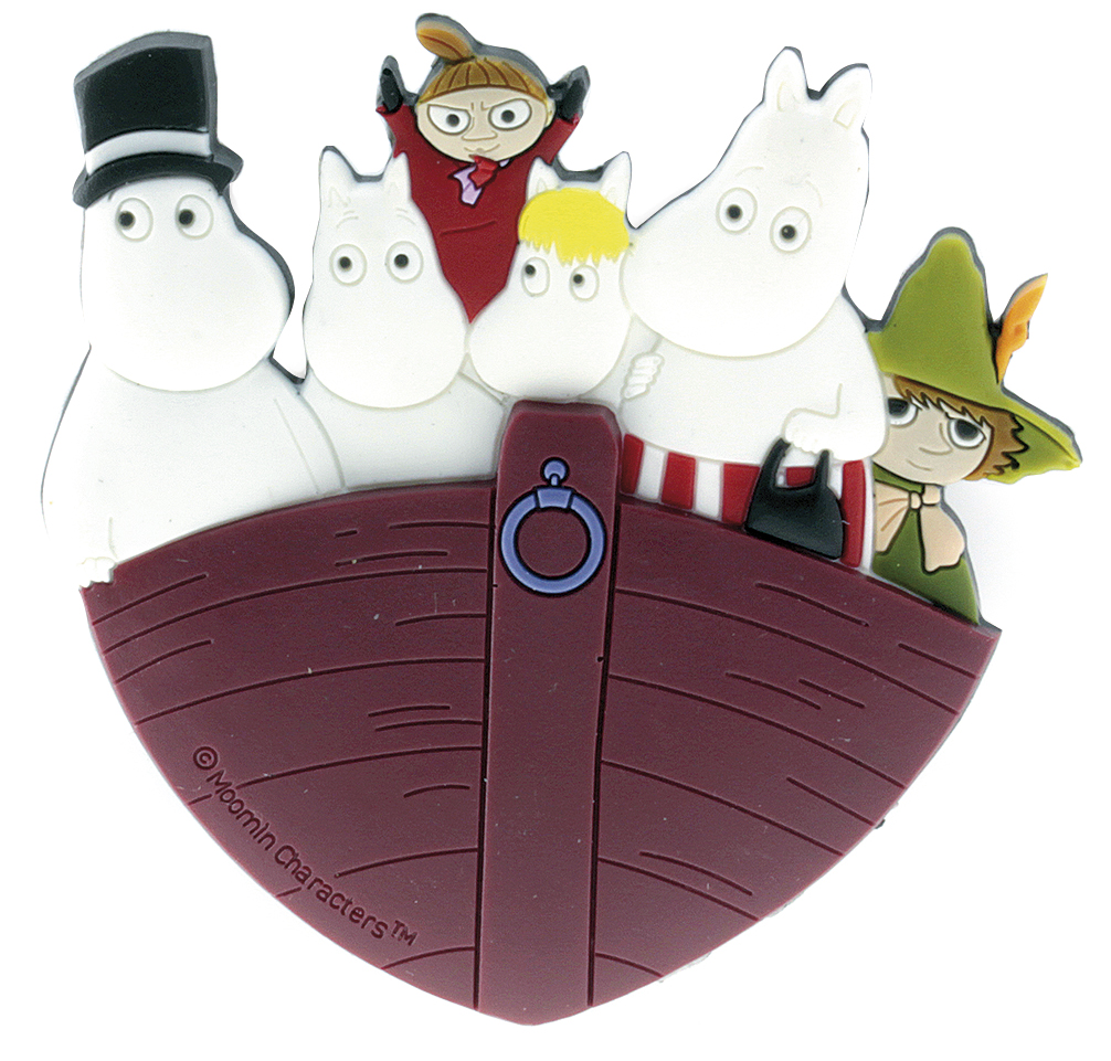 Moomin Soft Magnet - Boat Adventure