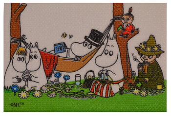 Moomin Glitter Magnet - Hammock