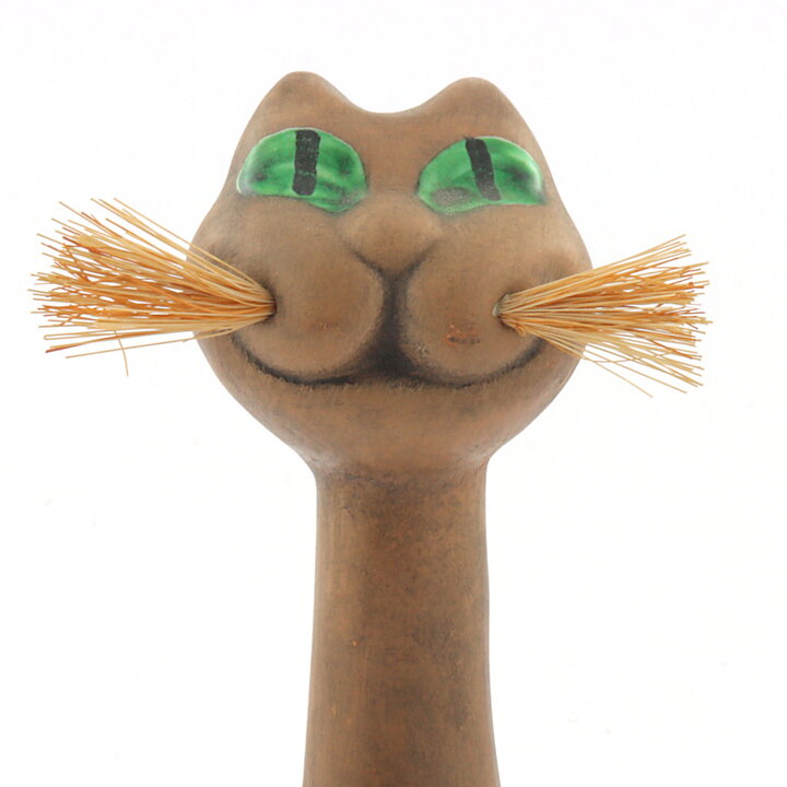 Dagny Zachrisson (1960s) Joyous Sitting Cat 22 cm