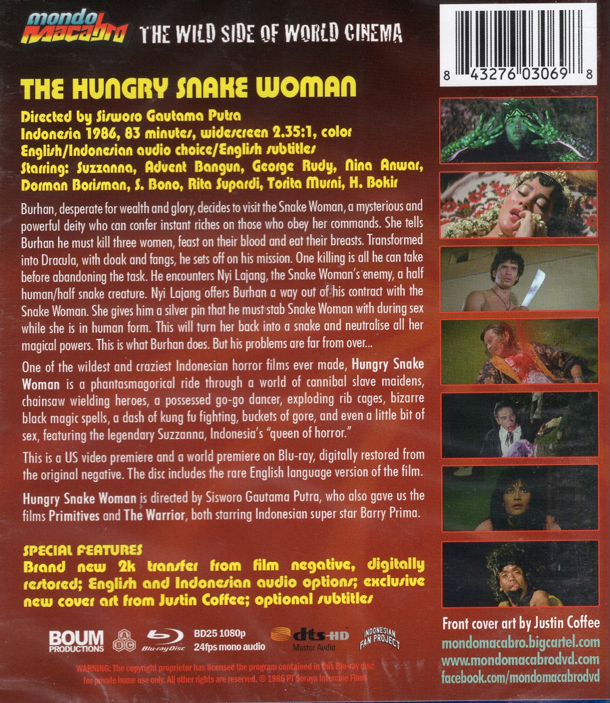 The Hungry Snake Woman (ej svensk text) (Blu-ray) - 2