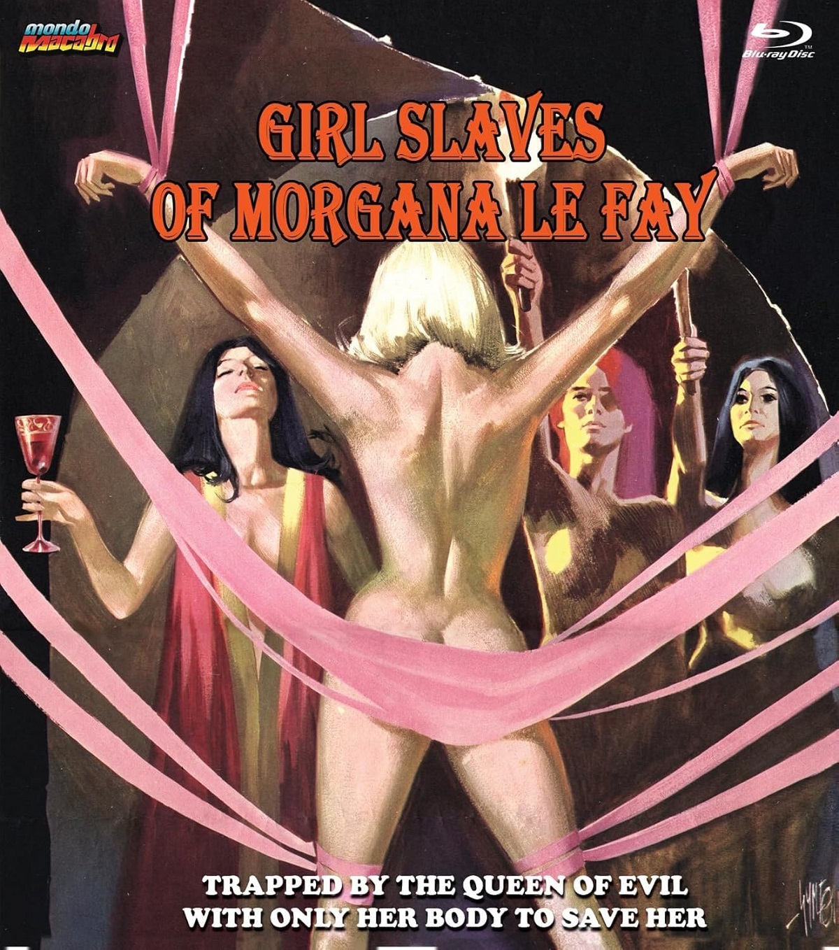 Girl Slaves of Morgana Le Fay (ej svensk text) (Blu-ray)
