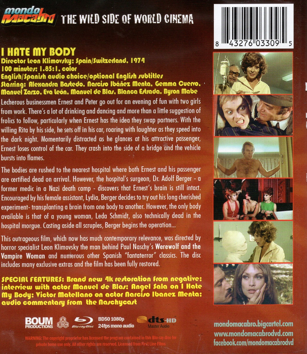 I Hate My Body (ej svensk text) (Blu-ray) - 2