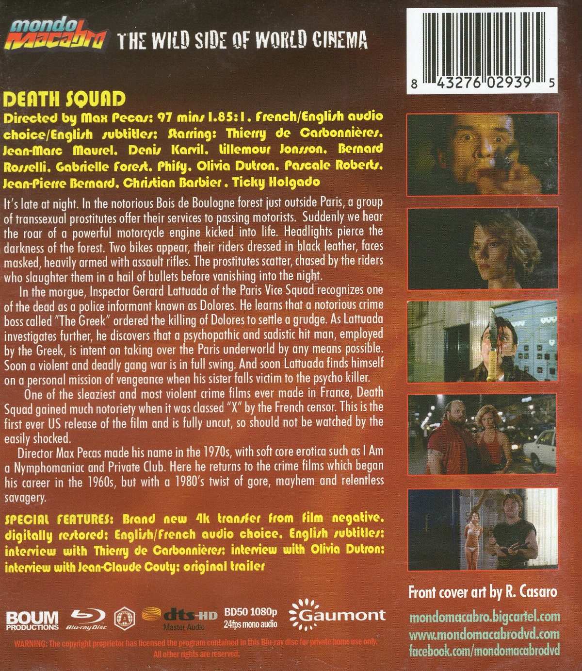 Death Squad (ej svensk text) (Blu-ray) (OBS! Region A) - 2