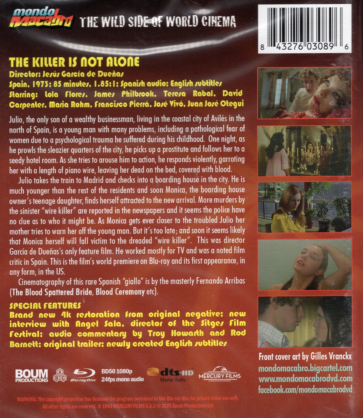The Killer Is Not Alone (ej svensk text) (Blu-ray) - 2