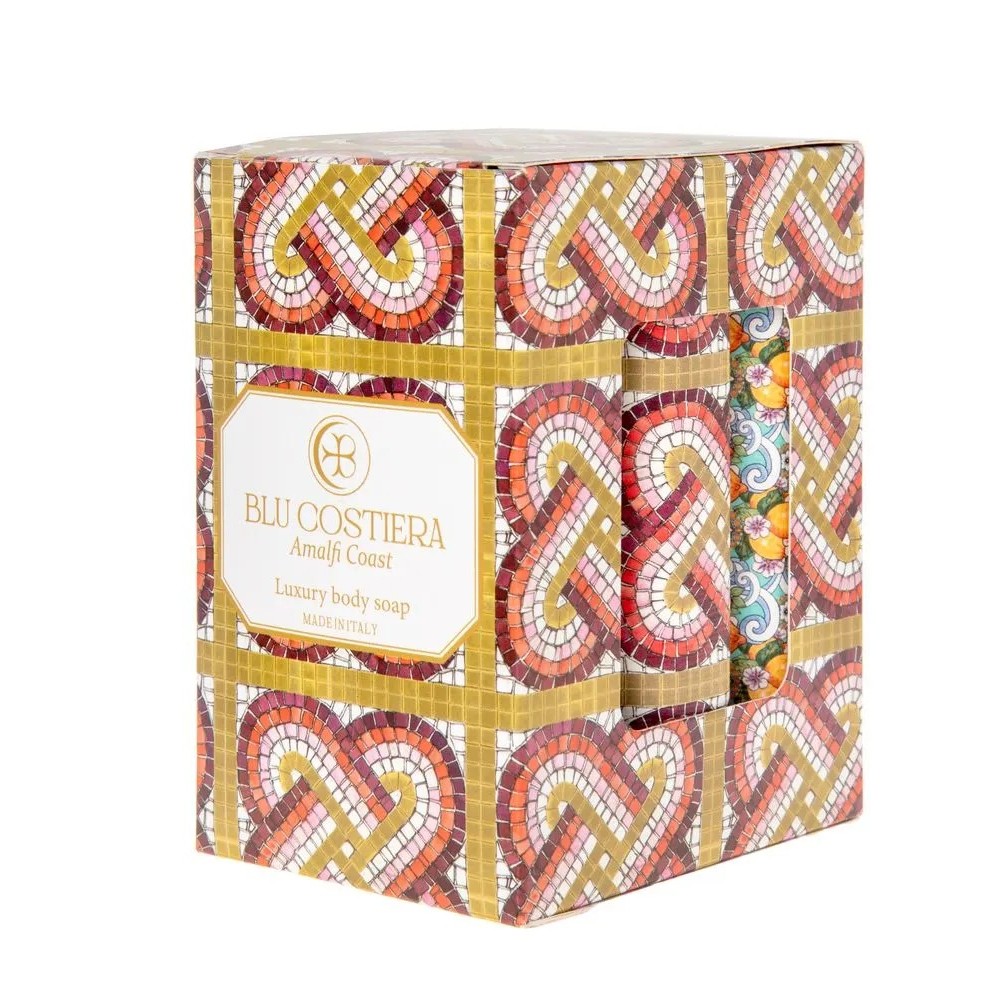 Blu Costiera Tvålset Lovers in Pompeii 3 x Body Soap & Scrub