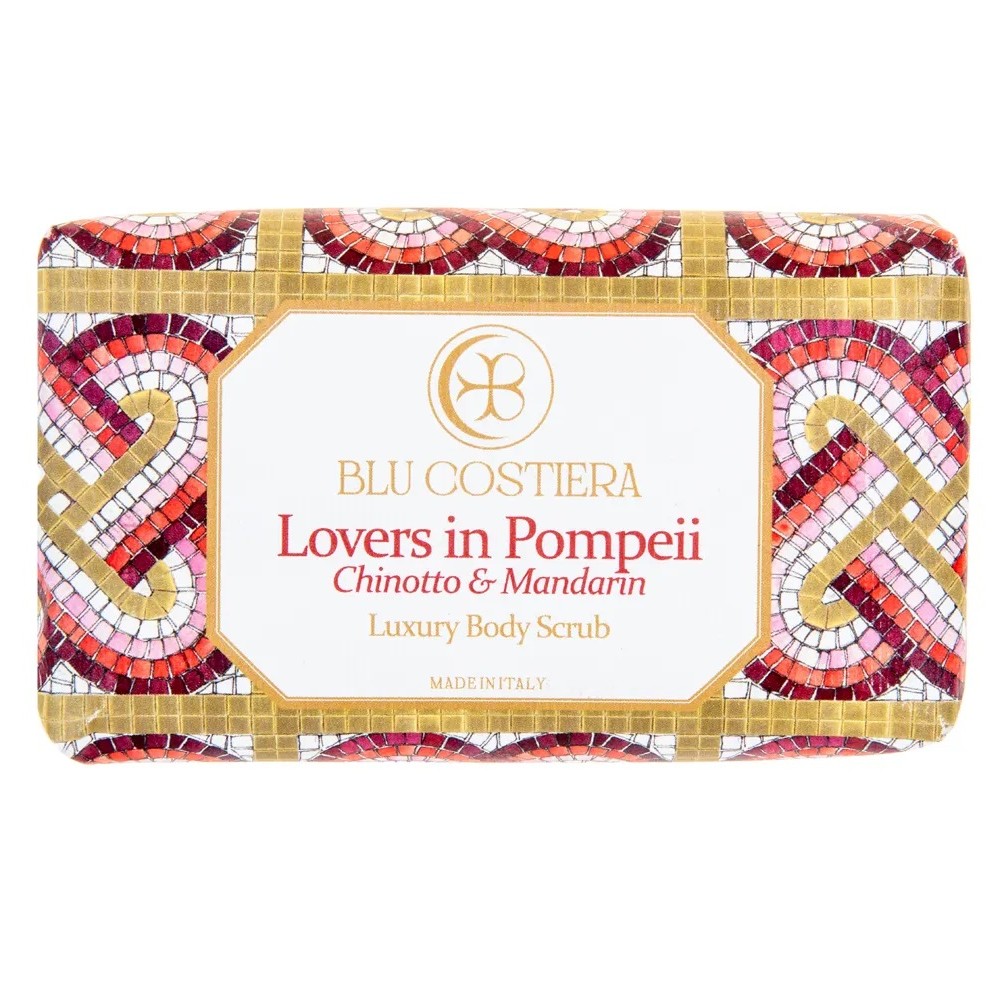 Blu Costiera Tvålset Lovers in Pompeii 3 x Body Soap & Scrub - 4