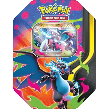 Pokemon Mega Charizard X ex Tin Box