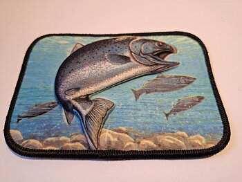 Amerikansk 3d-patch -Lax