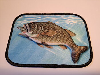 Amerikansk 3d-patch -Aborre (Bass)