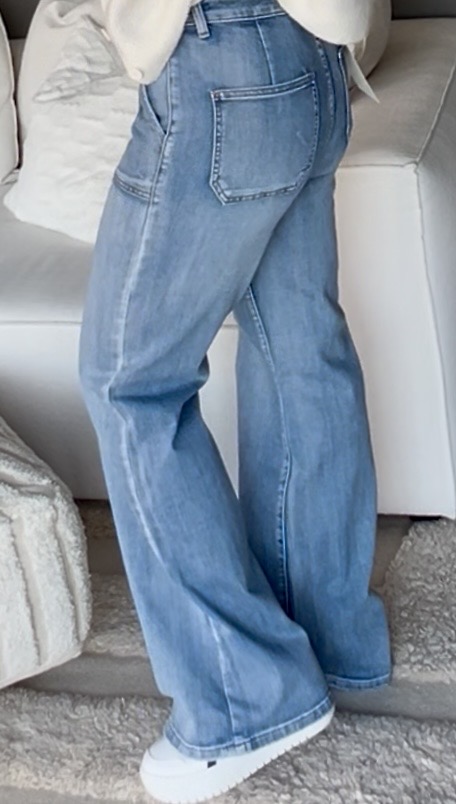 Toxik Stretchjeans Rak Ljus - 3