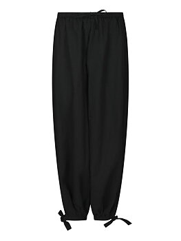 Roxane Balloon Linen Pants Black