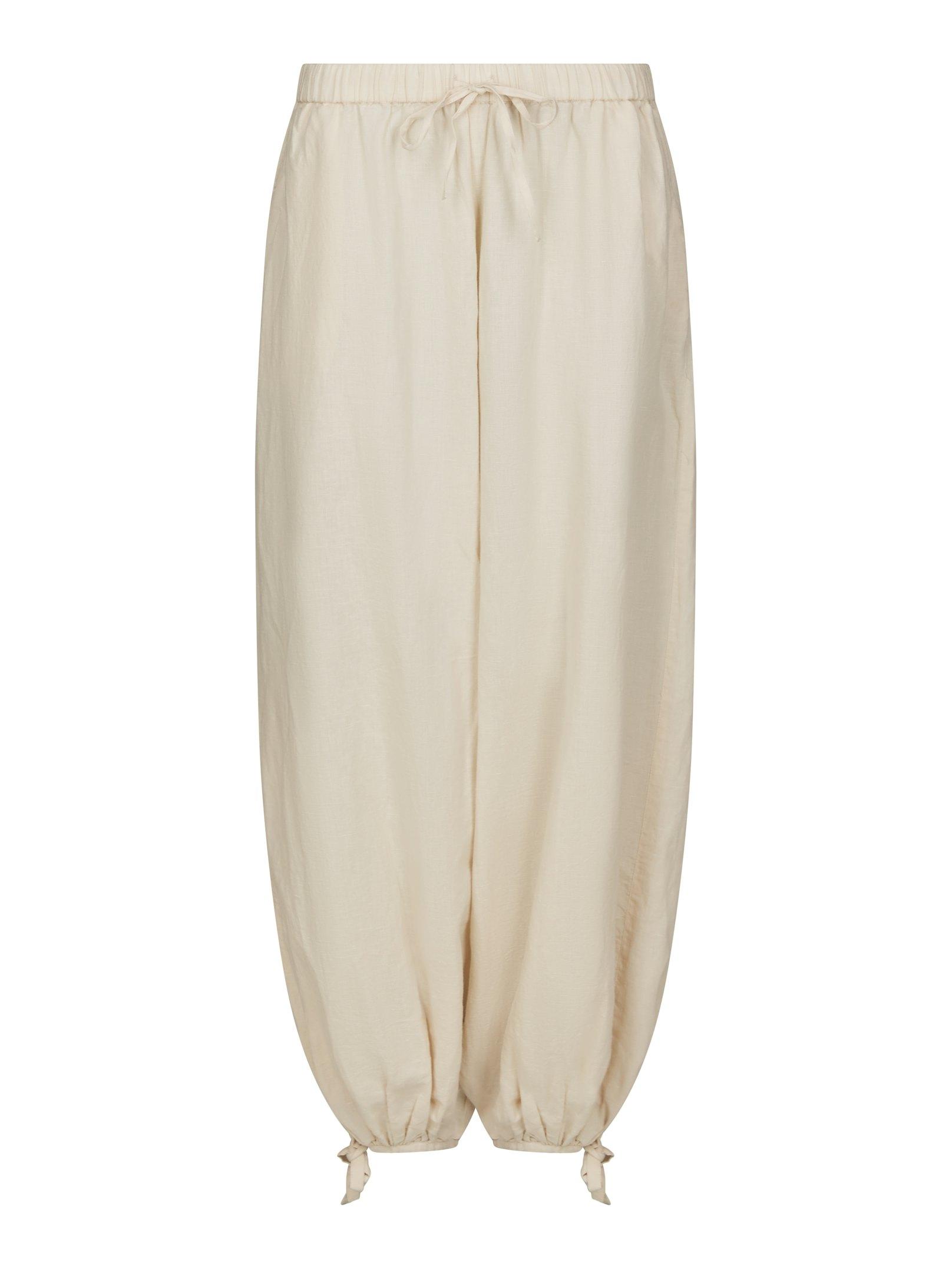 Roxane Balloon Linen Pants Sand