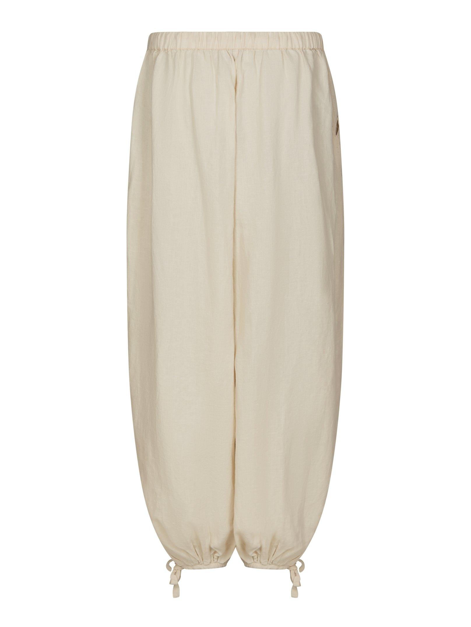 Roxane Balloon Linen Pants Sand - 2