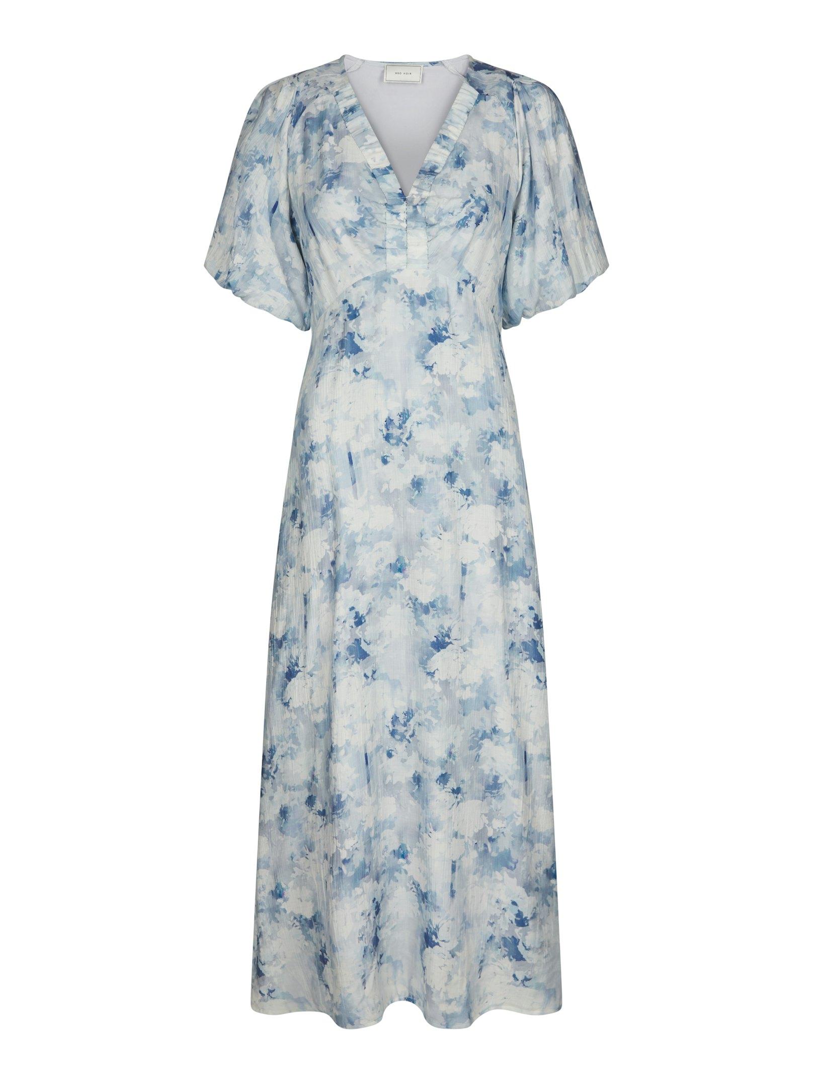 Illana Floral Fusion Dress Blue