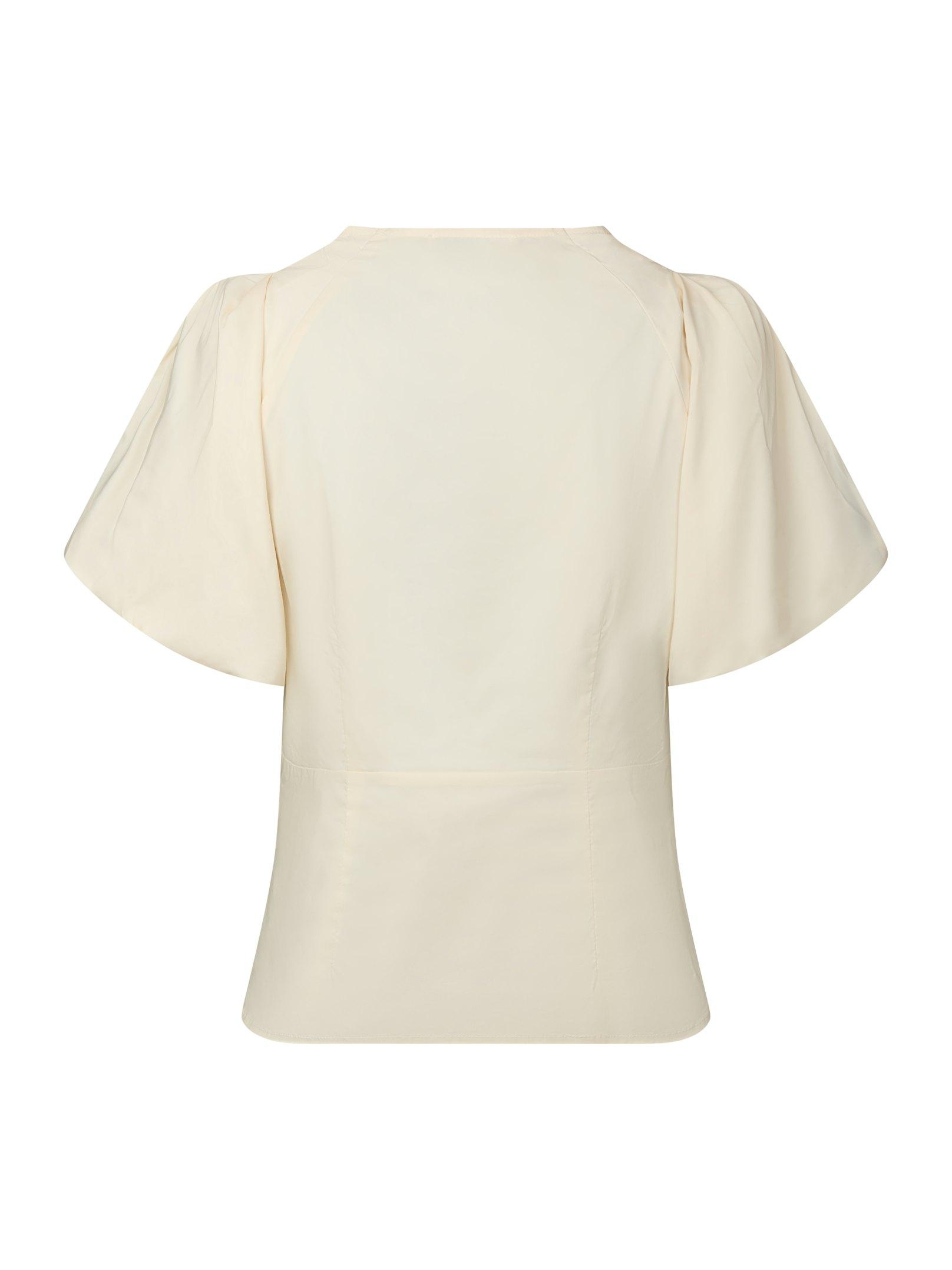 Irina Poplin Blouse Butter Yellow - 2