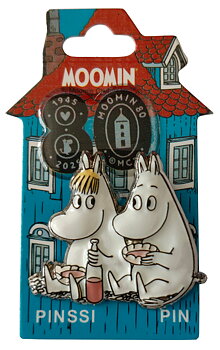 Moomin Pin - Moomintroll & Snorkmaiden